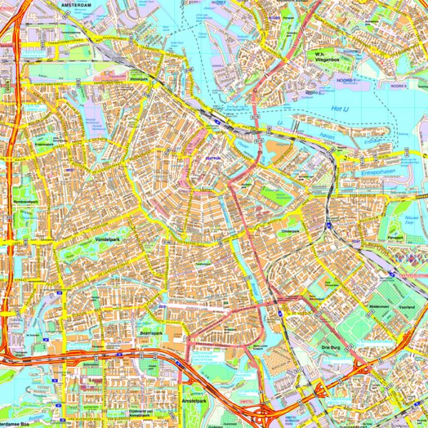 Amsterdam map