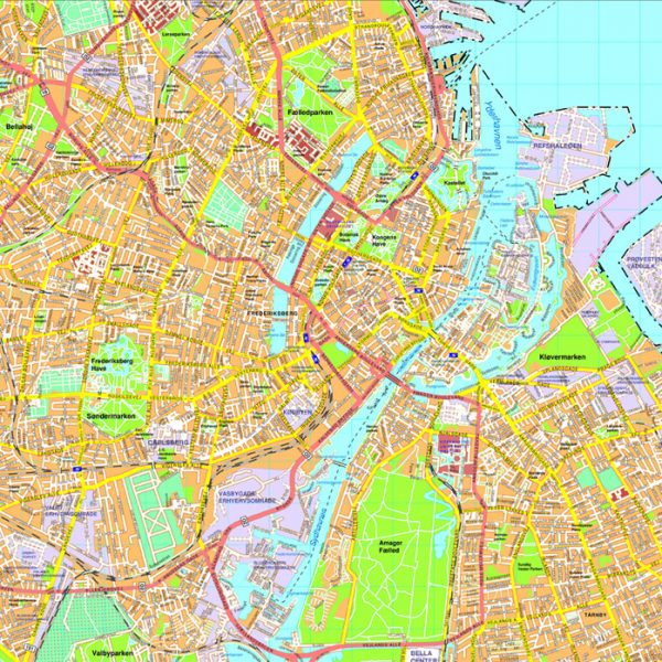 Copenhagen map
