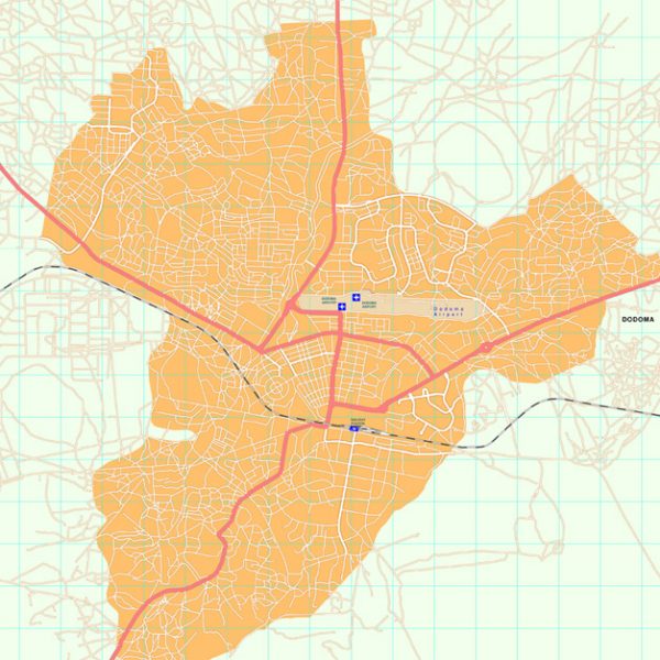 Dodoma map