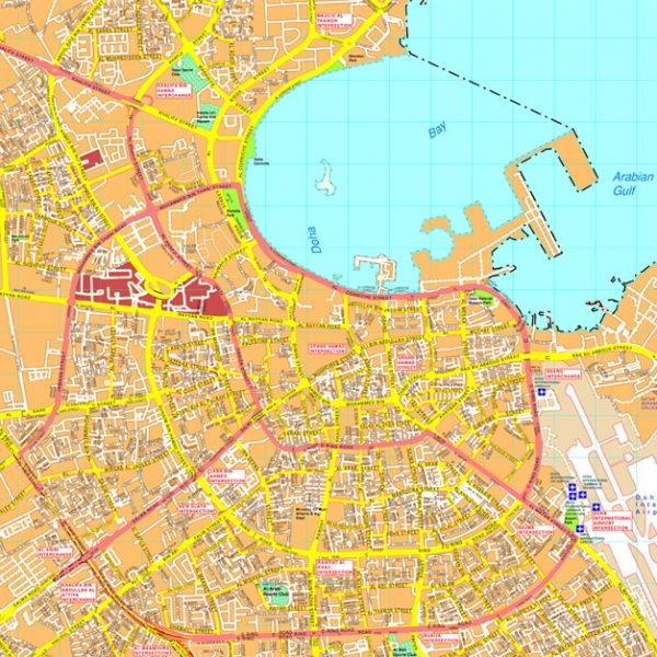 Doha map