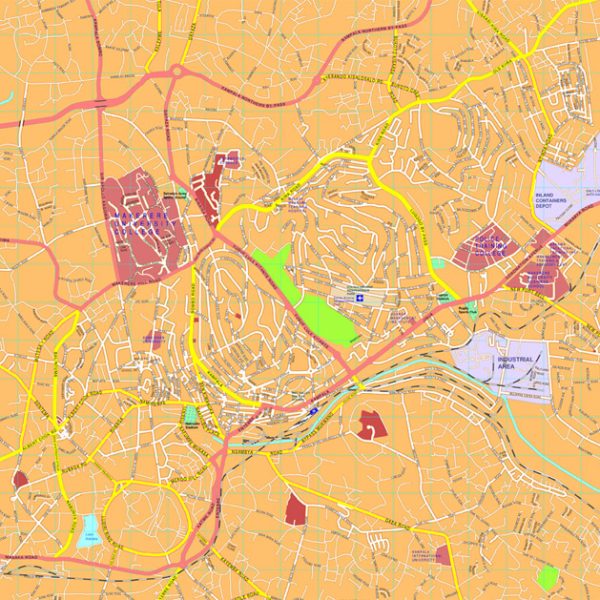 Kampala map