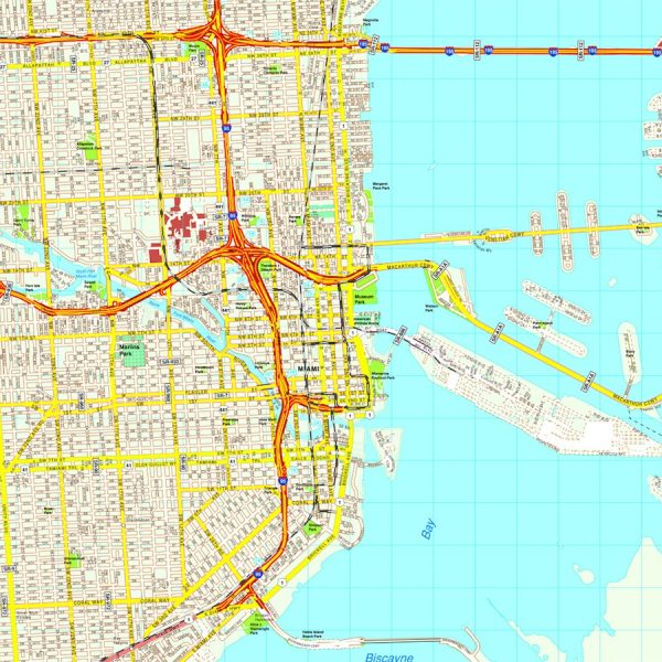 Miami map