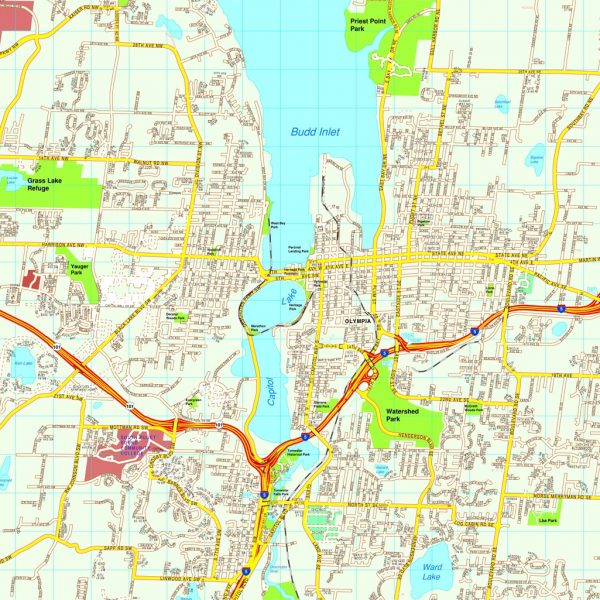 Olympia map