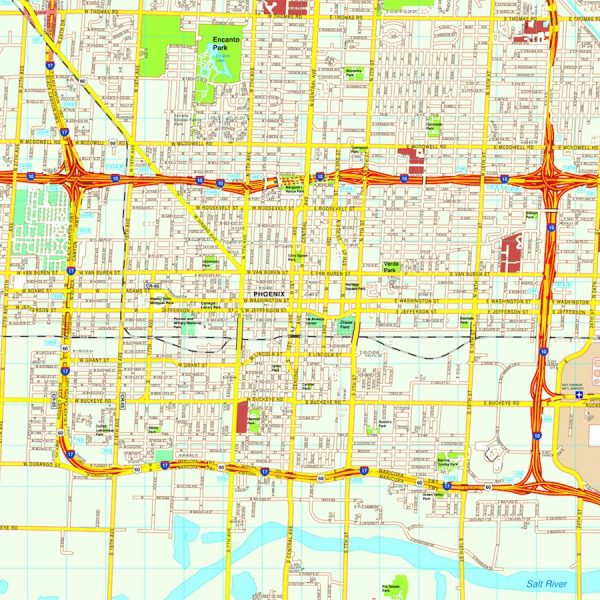 Phoenix map