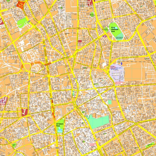 Riyadh map