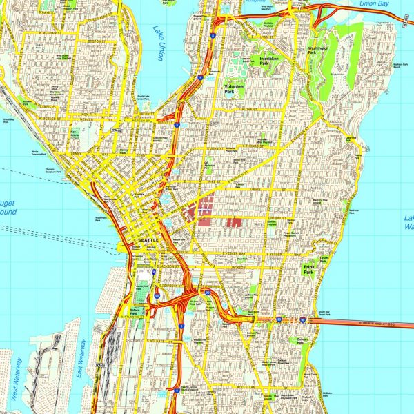 Seattle map