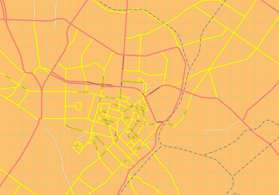Tashkent map