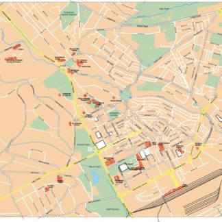 nairobi vector map