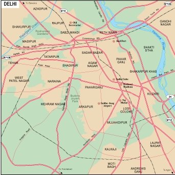 Delhi city
