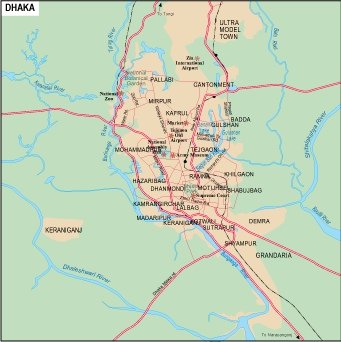 Dhaka city