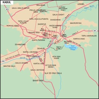Kabul city