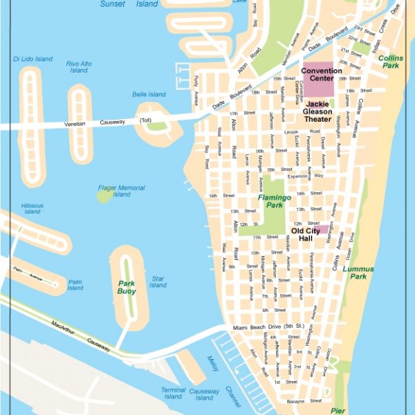 Miami map