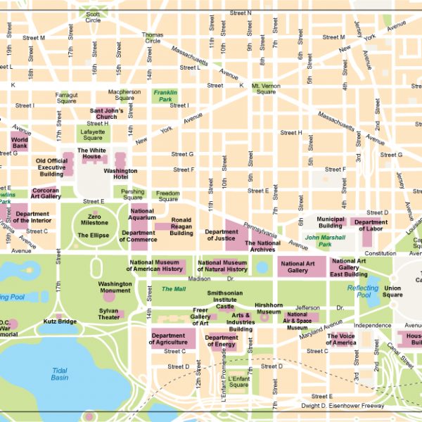 Washington map