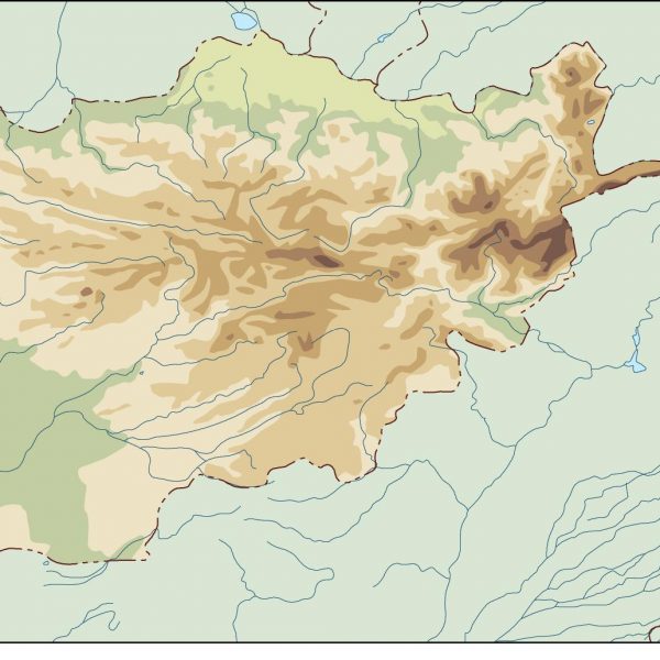 afghanistan illustrator map