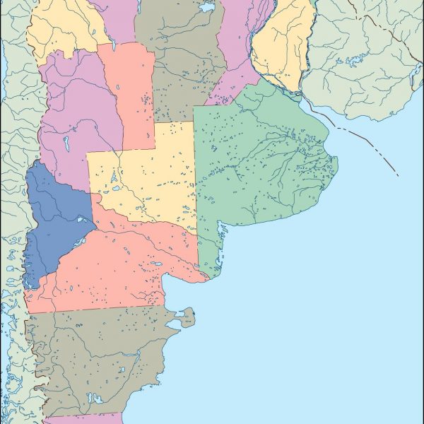 argentina blind map
