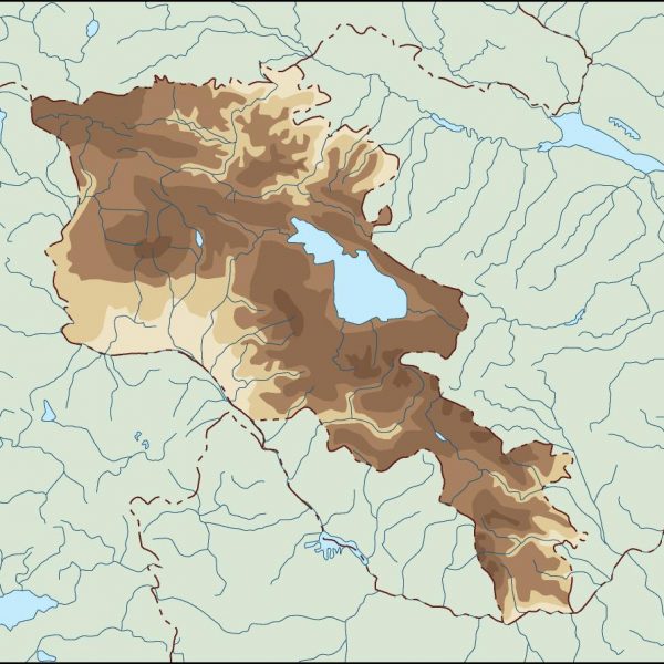 armenia illustrator map