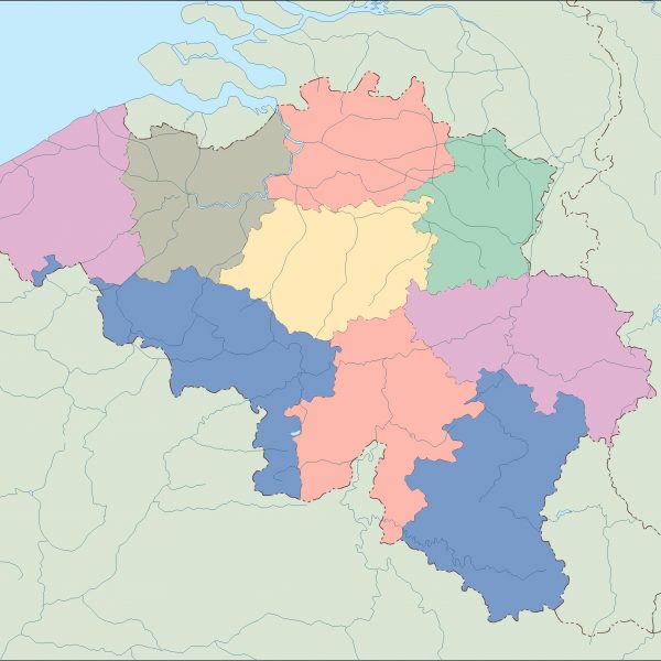 belgium blind map