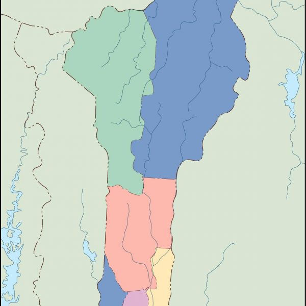 benin vector map