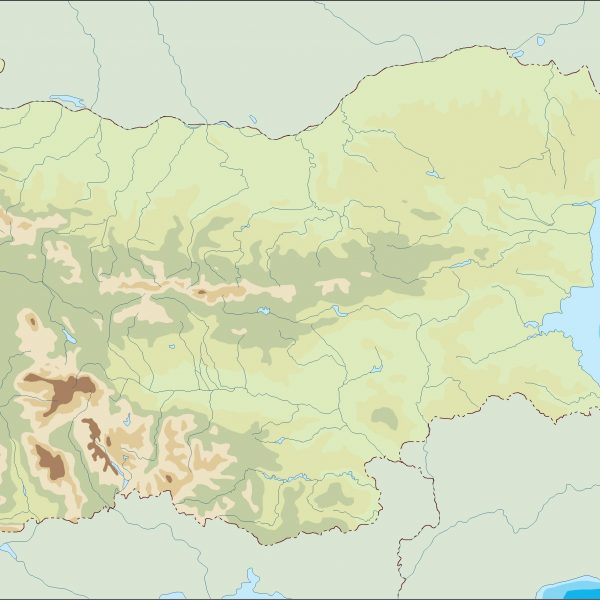 bulgaria illustrator map