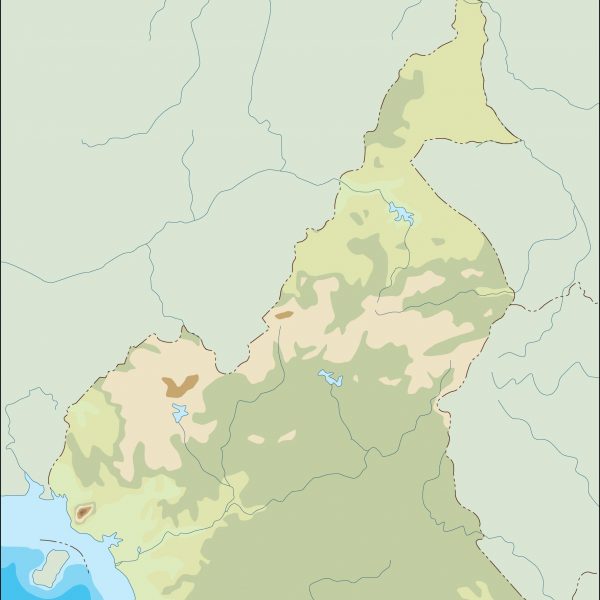 cameroon illustrator map