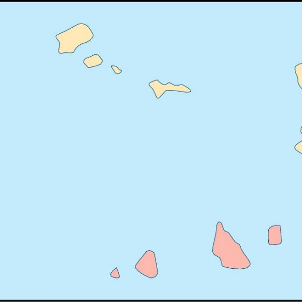 cape verde blind map