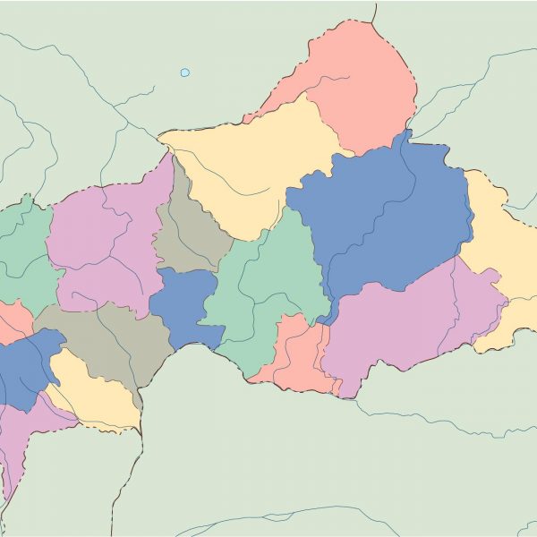 central africa blind map