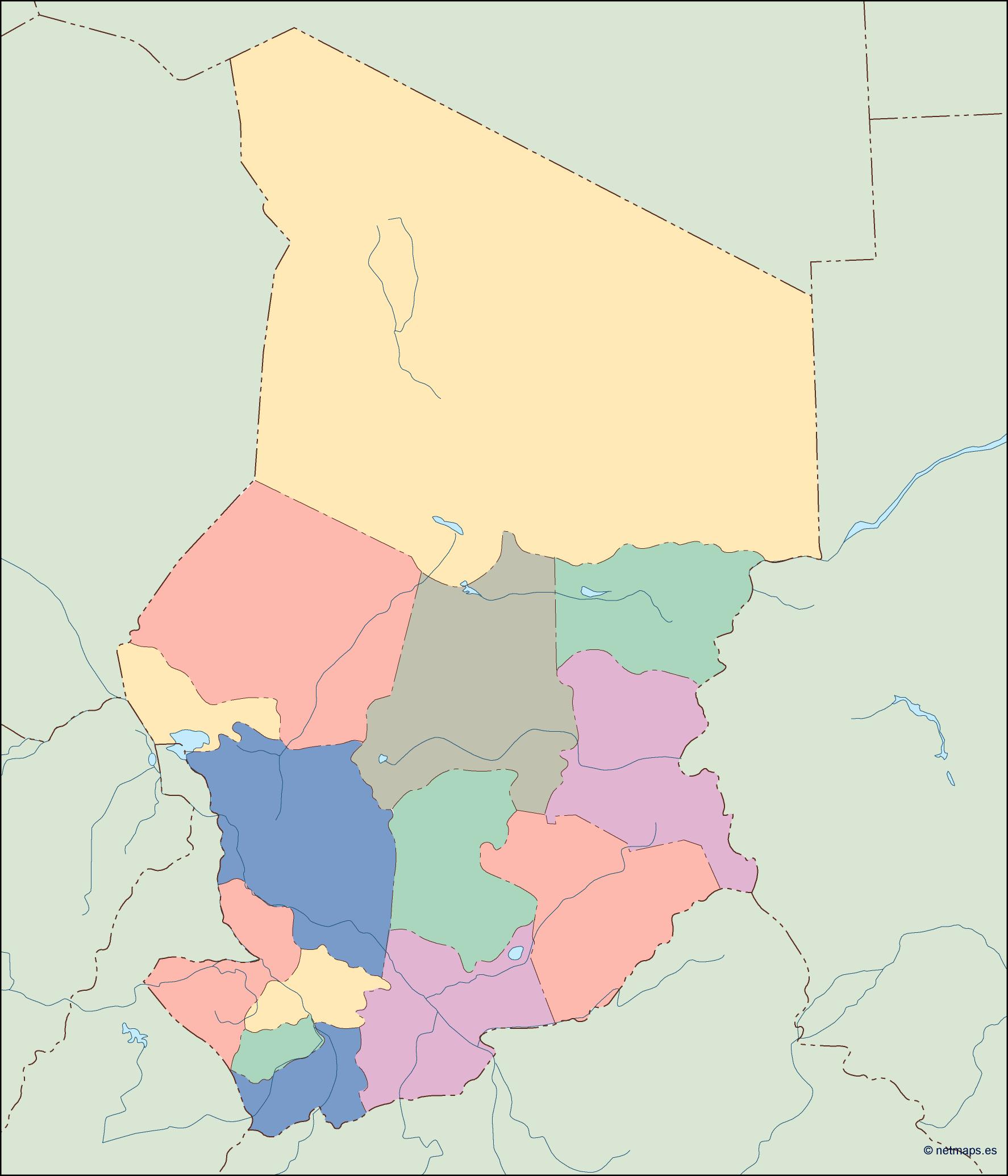 chad blind map