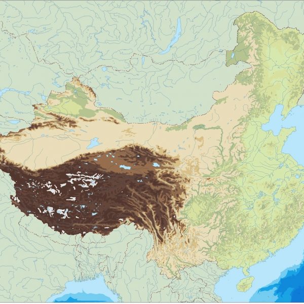 china illustrator map