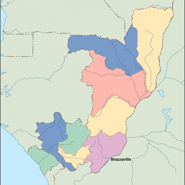 congo vector map