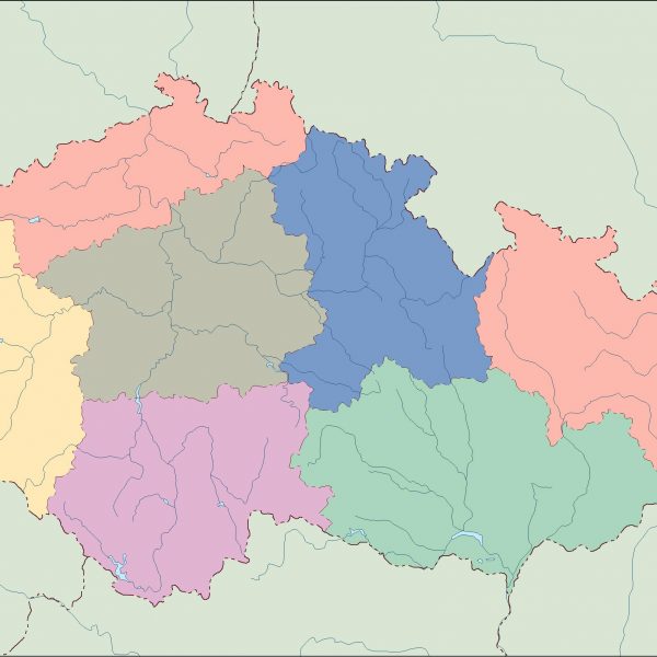 czech republic blind map