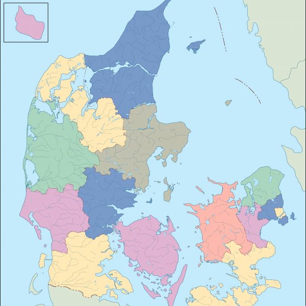 denmark blind map