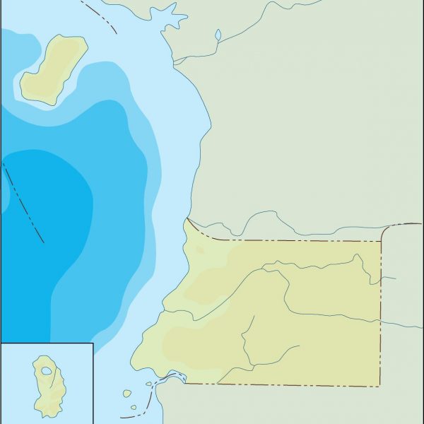 equatorial guinea illustrator map