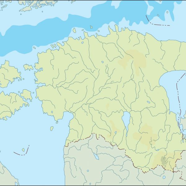 estonia illustrator map