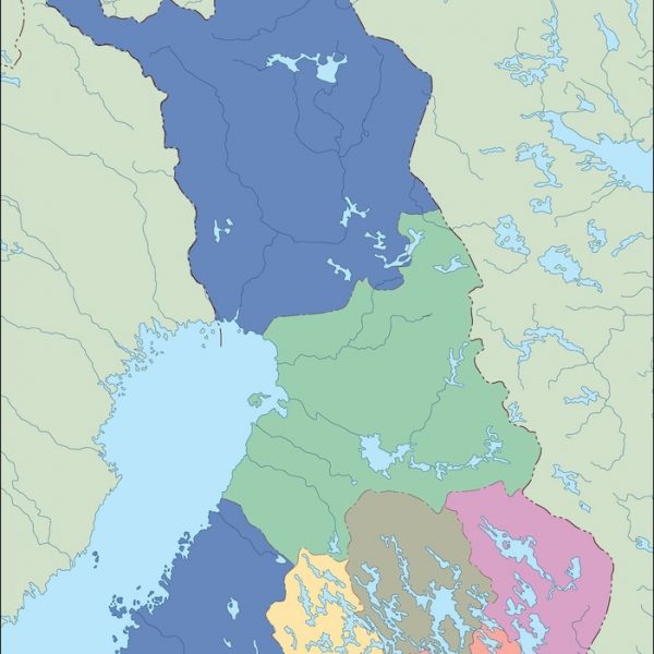 finland blind map