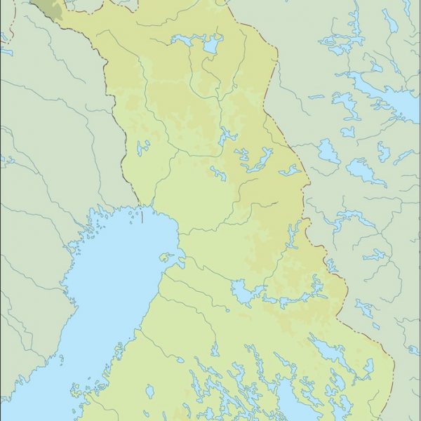 finland illustrator map