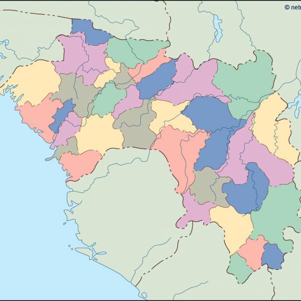 guinea blind map