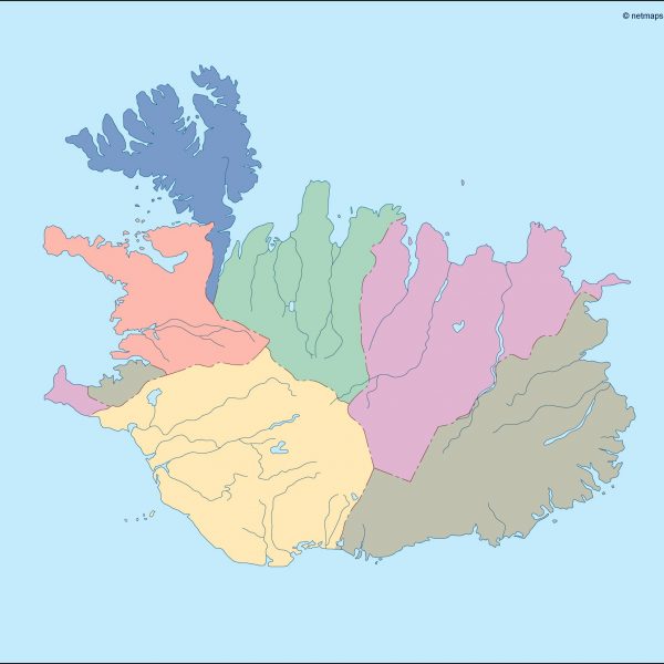 iceland blind map