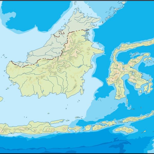 indonesia illustrator map