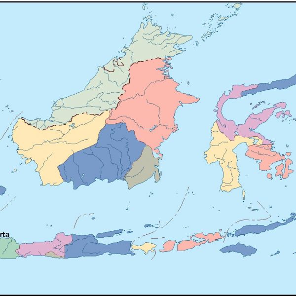 indonesia vector map