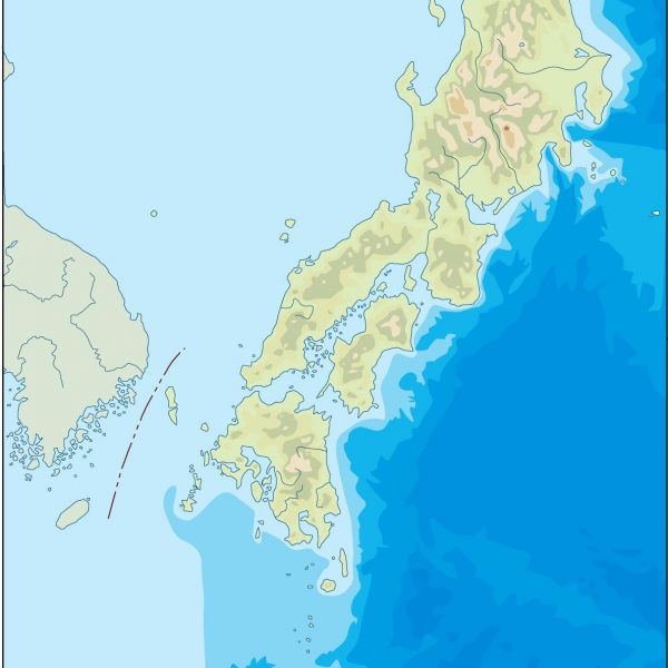 japan illustrator map