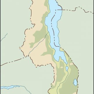 malawi illustrator map