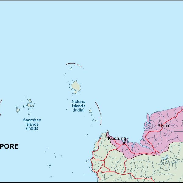 malaysia political map