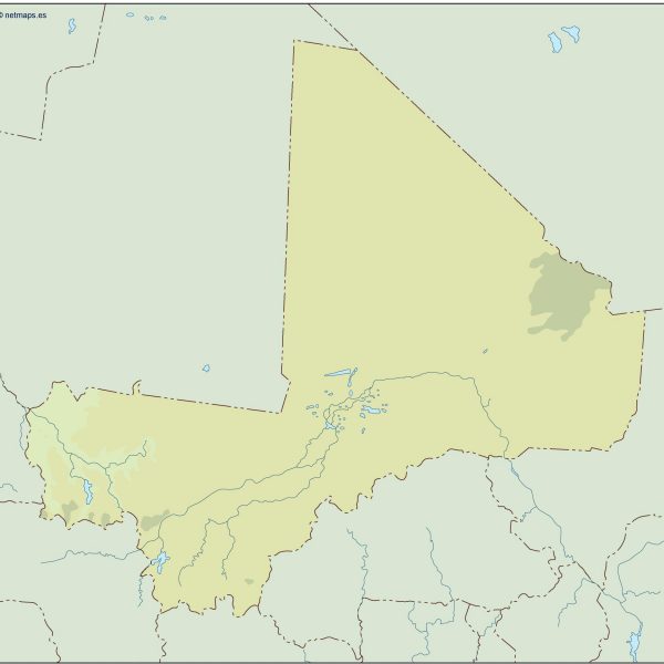 mali illustrator map
