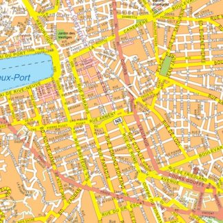 marseille vector map