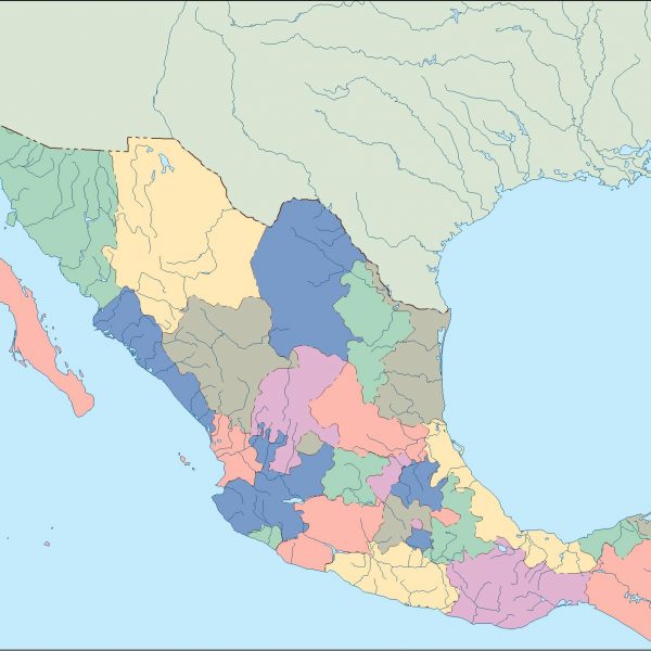 mexico blind map