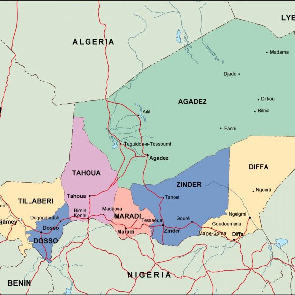 niger political map