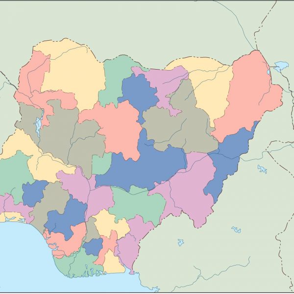 nigeria blind map