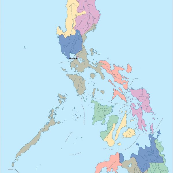 philippines vector map