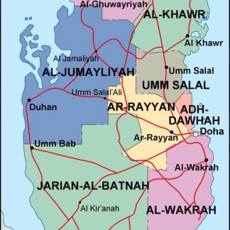 qatar political map