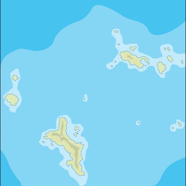 seychelles illustrator map